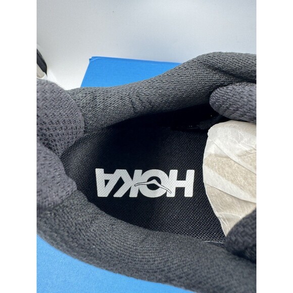 Hoka One One Clifton 9D Sneakers Running, Walking Black Mesh 1162030 BWHT - Picture 13 of 16